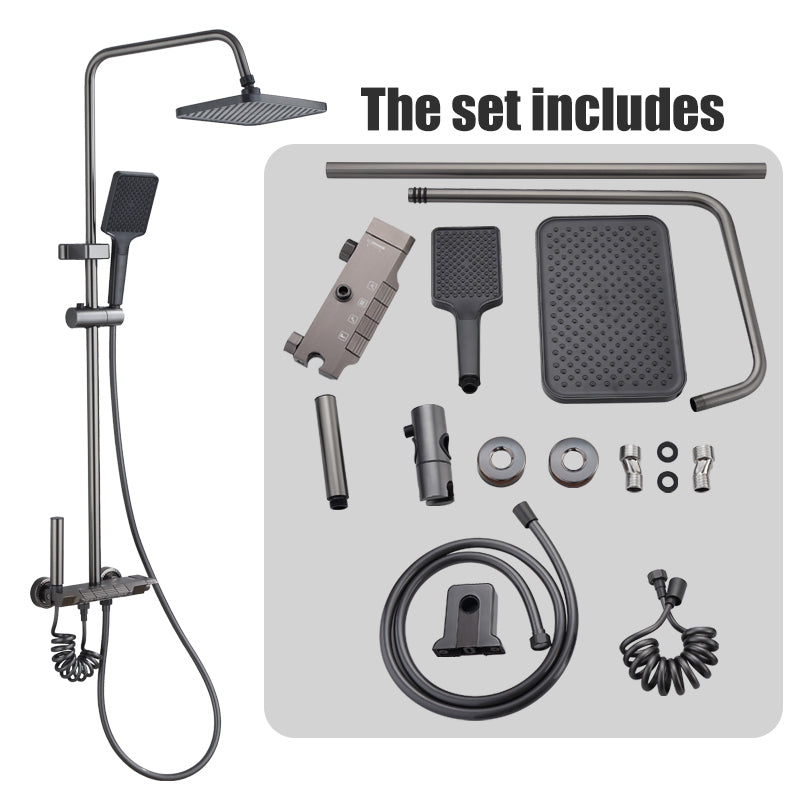 4-in-1 Rainfall Shower Combo Kit