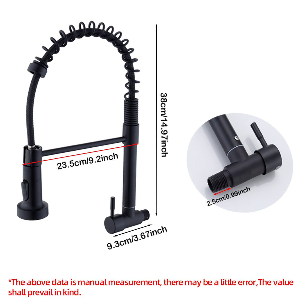 Kitchen Sink Faucet for Bar - Cold Water Only