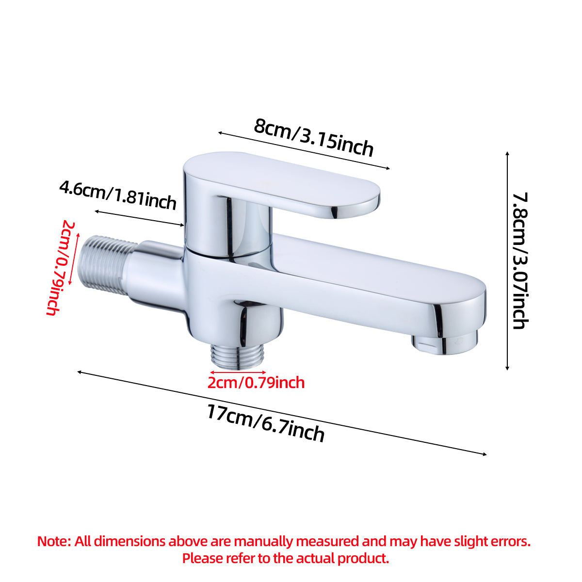 Wall-Mounted Brass Faucet for Mop Sink Bathroom & Balcony Use
