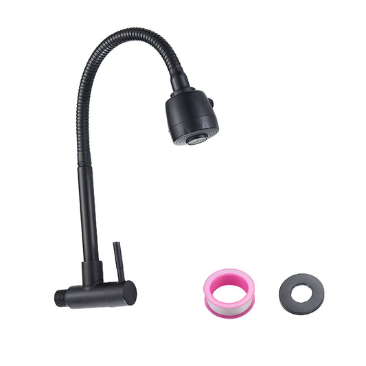 Wall-mounted Rotatable Single Cold Water Faucet