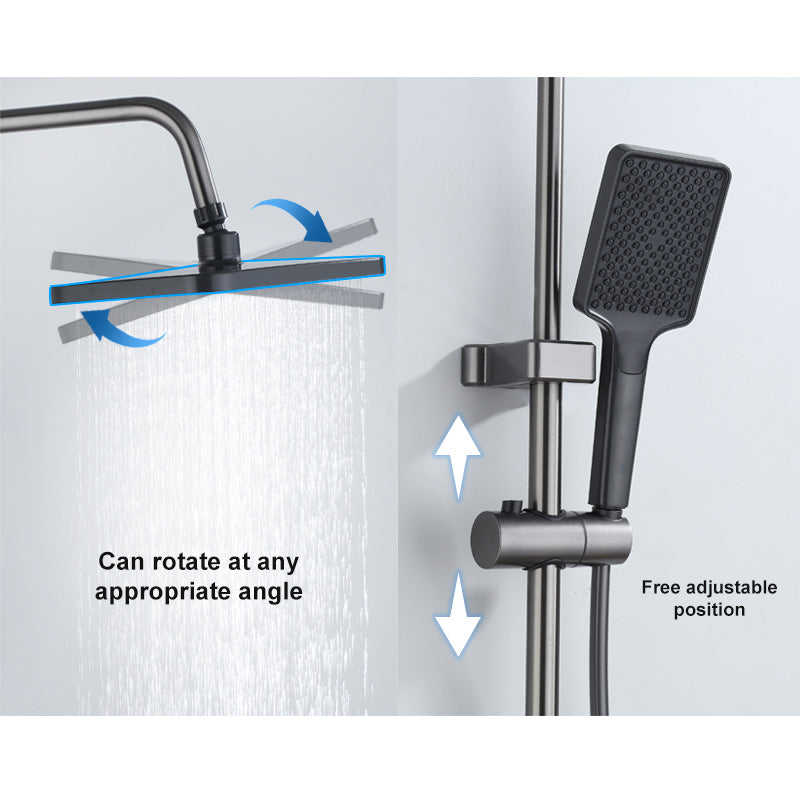 4-in-1 Rainfall Shower Combo Kit