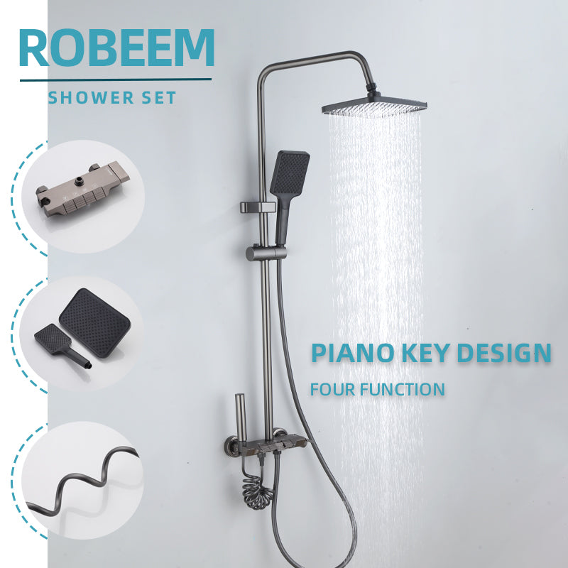 4-in-1 Rainfall Shower Combo Kit